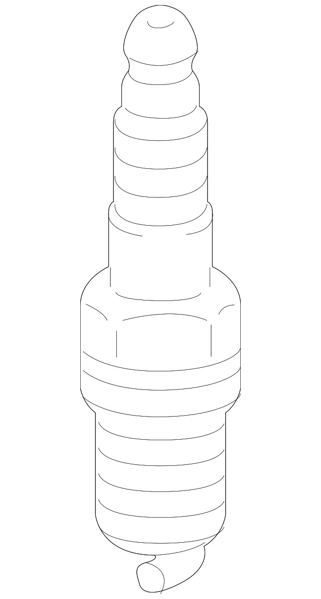 Genuine GM Iridium Spark Plug 12681656