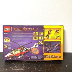 LEGO Dino Attack T-1 Typhoon vs. T-Rex 7477 In 2005 New Retired