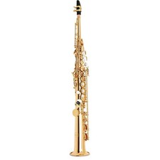 Allora ASPS250 Student Series Soprano Sax Lacquer Lacquer Keys