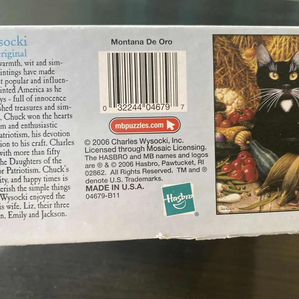 Rare Charles Wysocki - Montana De Oro - 1000 Piece Puzzle - Image 4 of 4