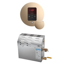 Mr Steam R09C10AM0000 Ms Itempo Round Package 9 kW 9000 W Steam - Gold