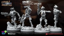 Star Wars Legion 3d printed - Battle Droid Tactical Commander Droids