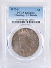 Certified 1922-S Peace Dollar PCGS AU details Silver $1