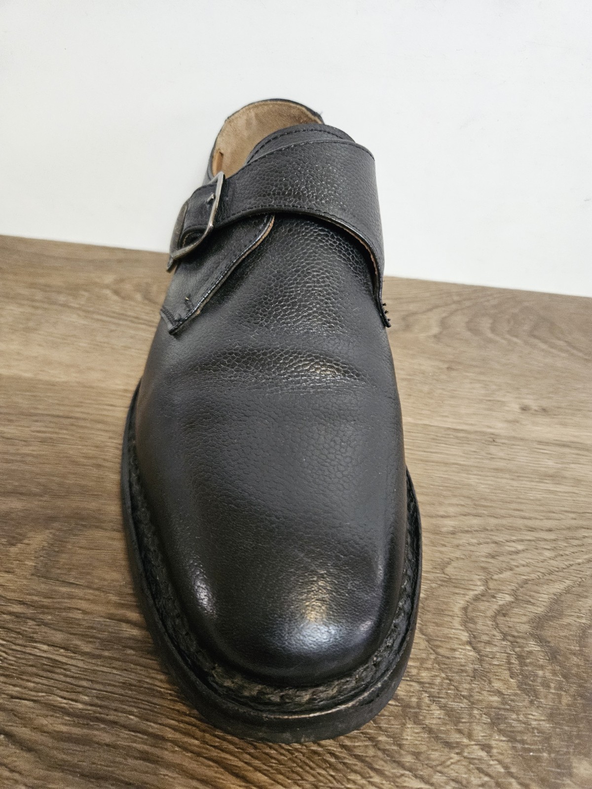 Samuel Windsor Monk Shoes Mens Leather handmade Premium Slip On UK 7.5 EU 42 image 10