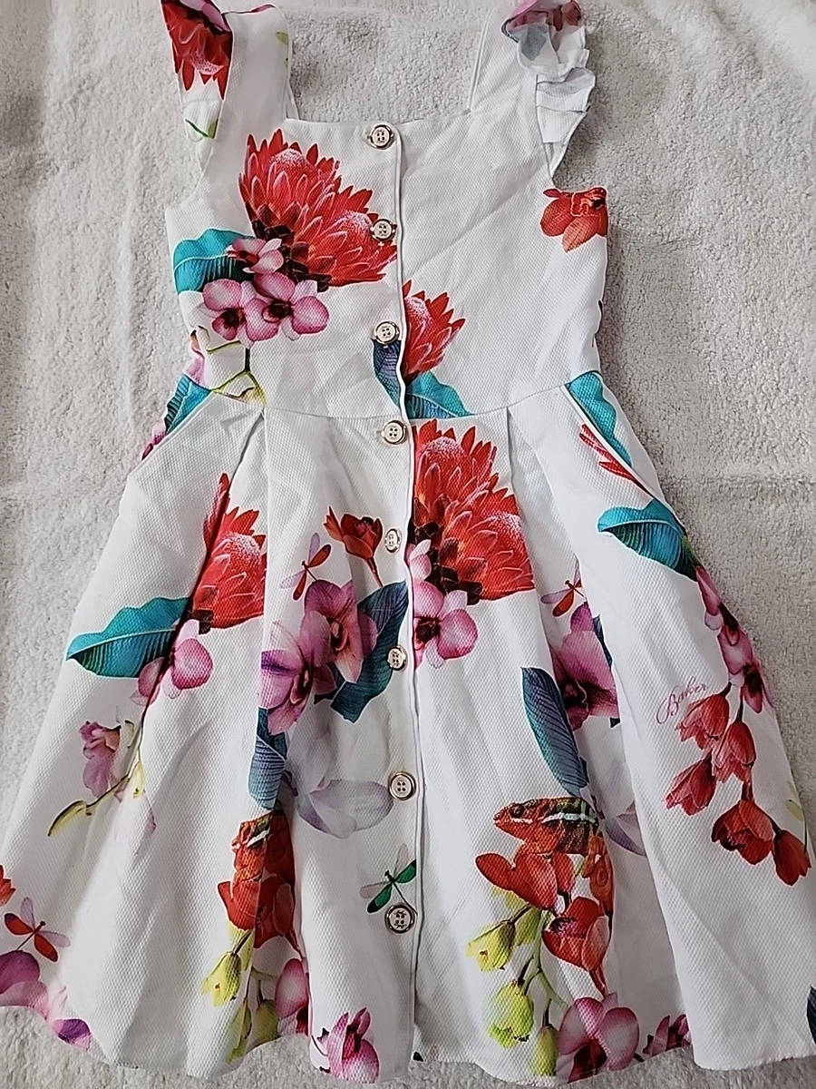 Robe Bébé Fille Ted Baker Taille 18-24 Mois - Occasion Très Bon état, Marque De Luxe
