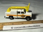Vintage 1983 Mattel Hot Wheels Toy Phone Truck Mark's Phone Co Bucket Lift