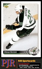 Derian Hatcher 1992-93 Upper Deck #287 Minnesota North Stars