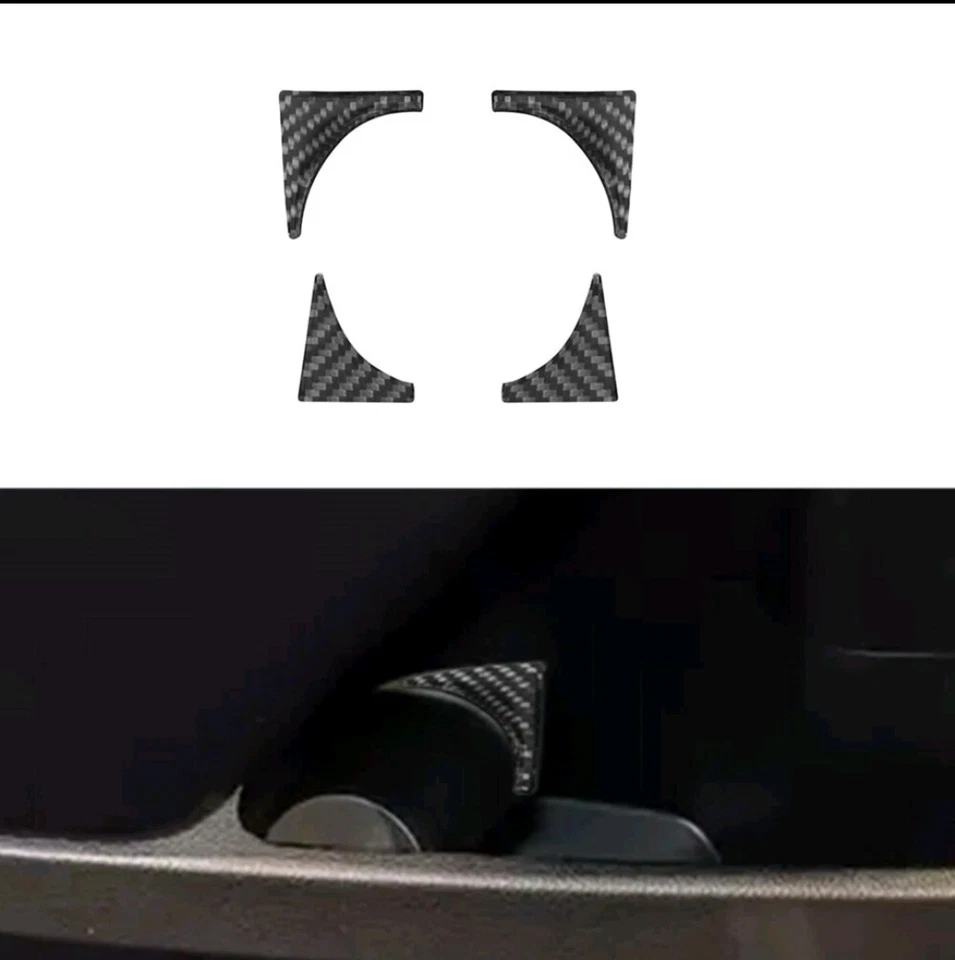 Juego completo de embellecedores interiores de fibra de carbono para Ford Ranger 2019-2022 Foto 4 de 4