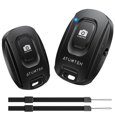 Camera Remote Shutter 2Pack Wireless Bluetooth 5.2 Selfie Button iPhone Android