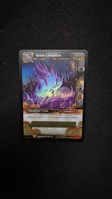 World of Warcraft Grim Campfire Loot Card Unscratched