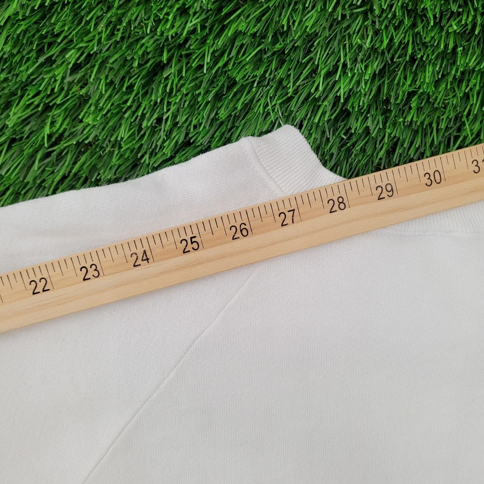 Vintage 1995 Christmas Cartoon Sweatshirt Womens S/M 19x23 White - Image 3 of 4