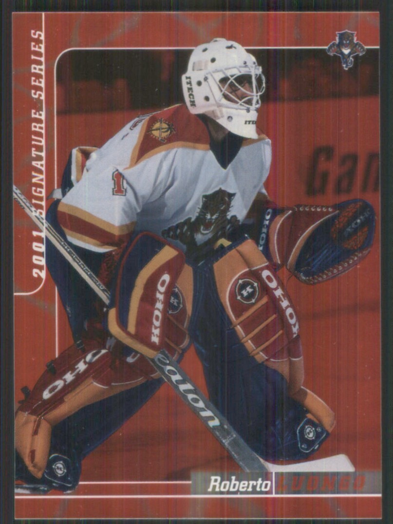2000-01 BAP Signature Series Ruby #278 Roberto Luongo /200 Panthers TW1334