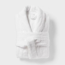 Spa Plush Bath Robe L/XL White - Threshold
