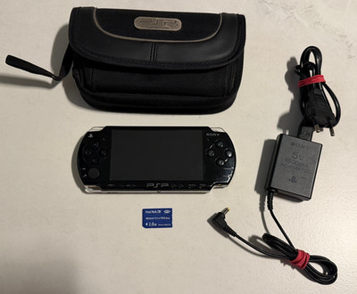 Sony Playstation Portable PSP2004 Slim Lite Konsole Schwarz PSP 2004