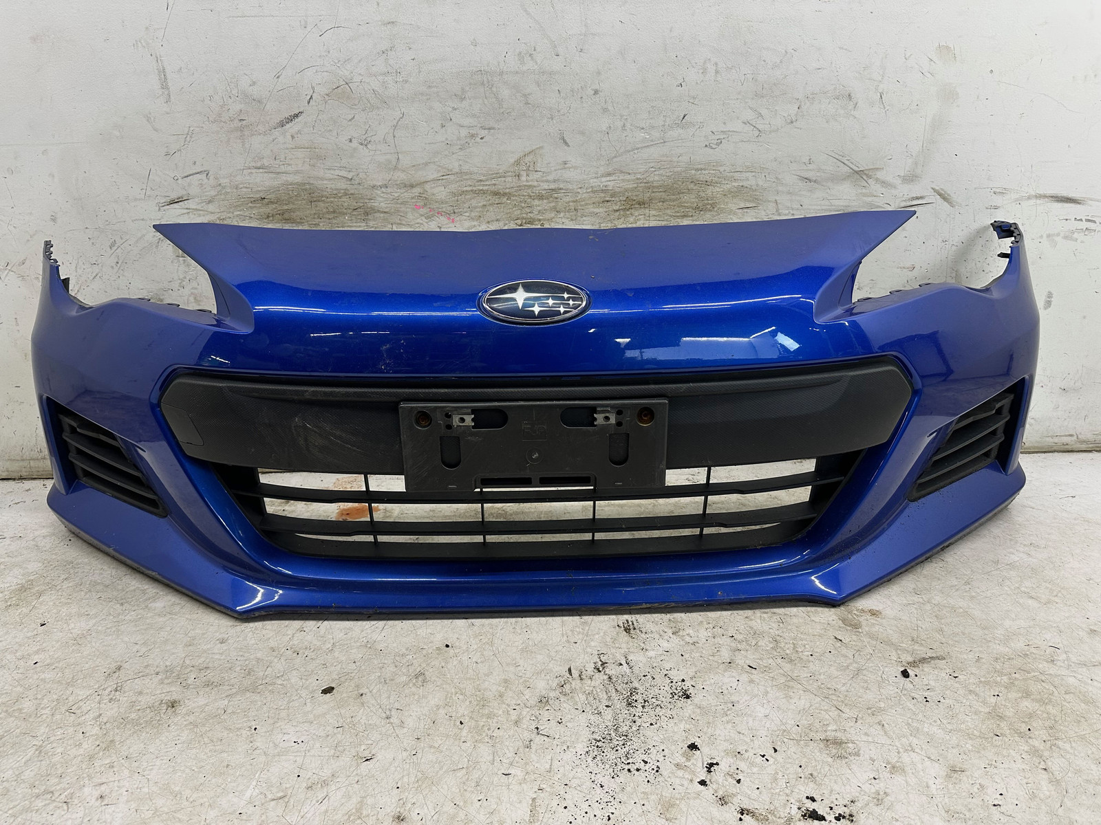 Scion FR-S Front Bumper Cover Blue Toyota GT 86 Subaru BRZ 13-16 OEM Damaged RS