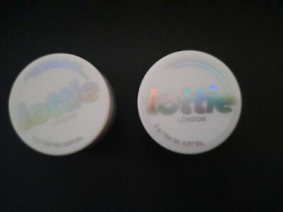 2x Lottie Mettalic Eyeshadow Unphased/ je 2g