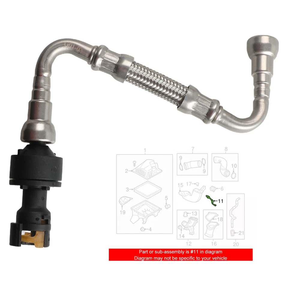 New Positive Crankcase Ventilation Fit for 2007-2010 Saturn Sky 12625448 - Image 3 of 4