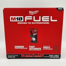 Milwaukee M18 FUEL Compact Router 2723-20 18V Brushless - Tool Only - New in Box
