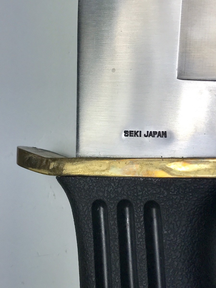 Vintage 1980' Al Mar FBI-Pathfinder Dagger Knife Seki Japan Vintage 1980' Al Mar FBI-Pathfinder Dagger Knife Seki Japan