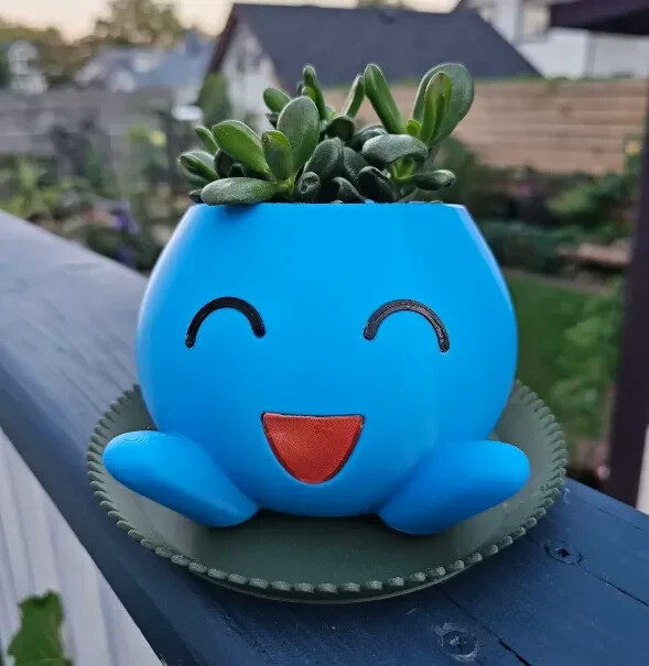 Vaso porta pianta Oddish Regalo personalizzato Pokemon (pianta NON inclusa)