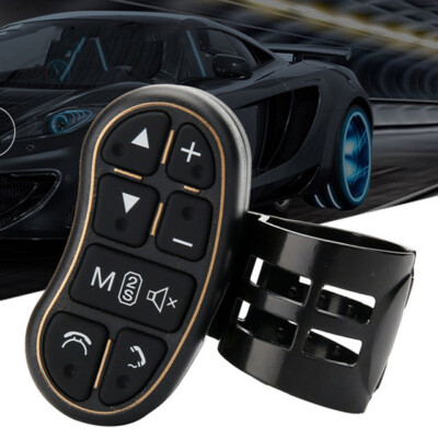 Universal Car Steering Wheel Wireless DVD Navigation Button Remote Control