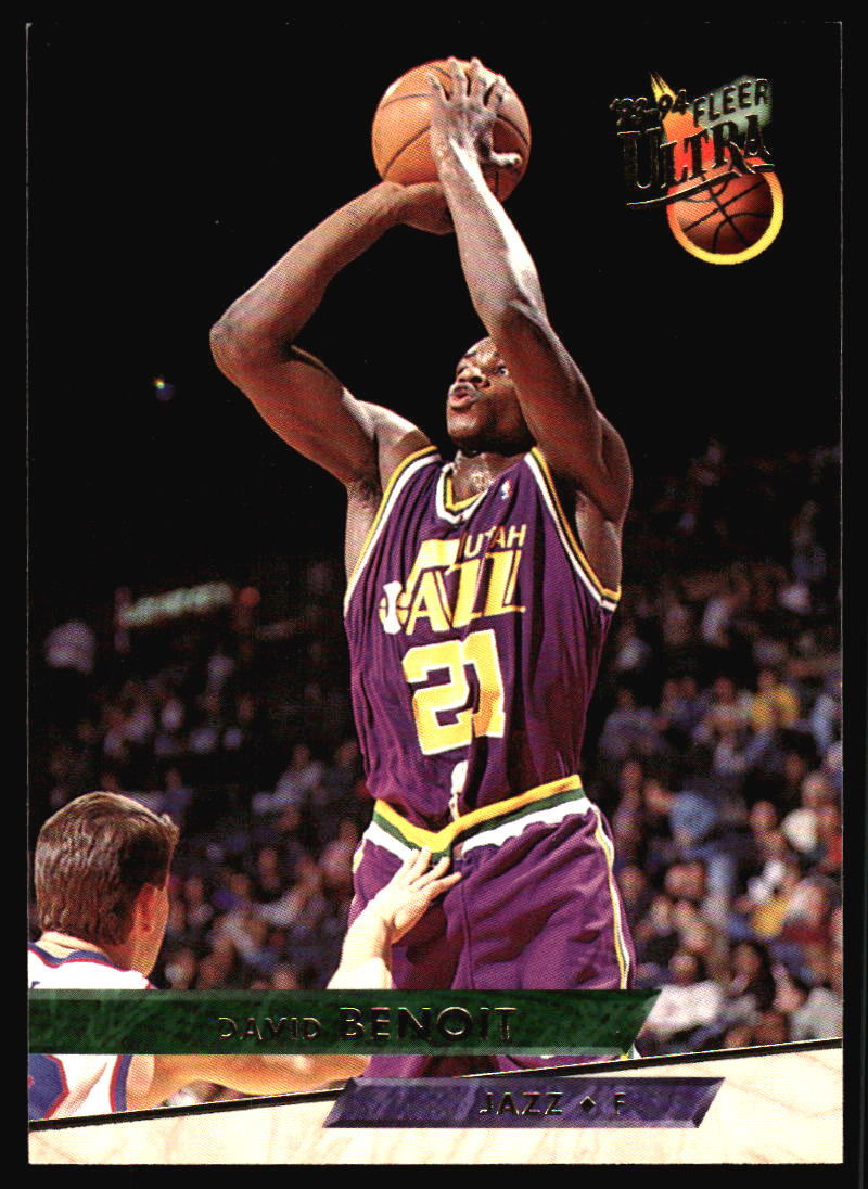 1993 Ultra David Benoit    #184 Utah Jazz