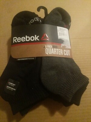reebok quarter cut socks