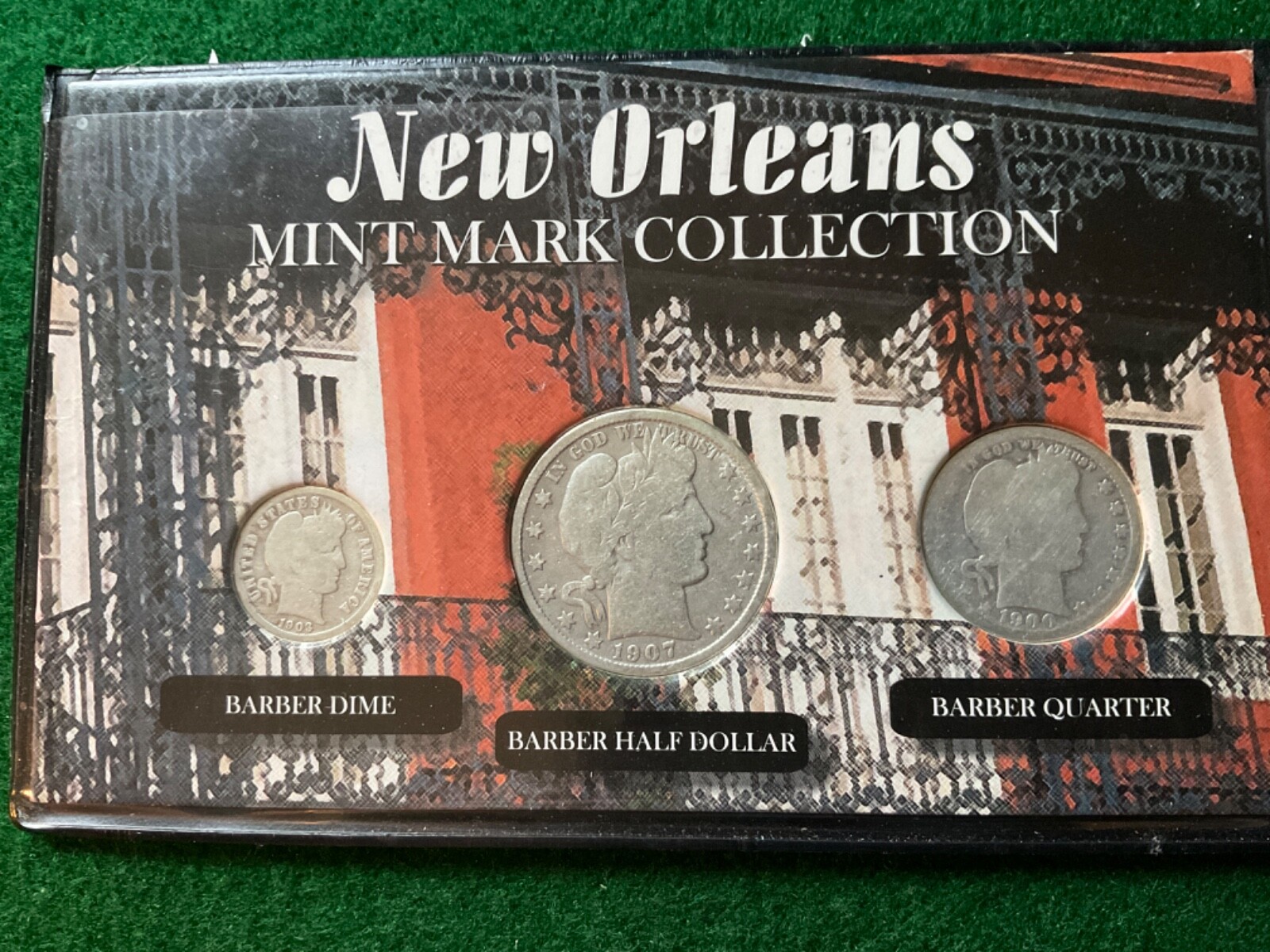 New Orleans Mint Mark Collection of Barber Coins TD5 eBay