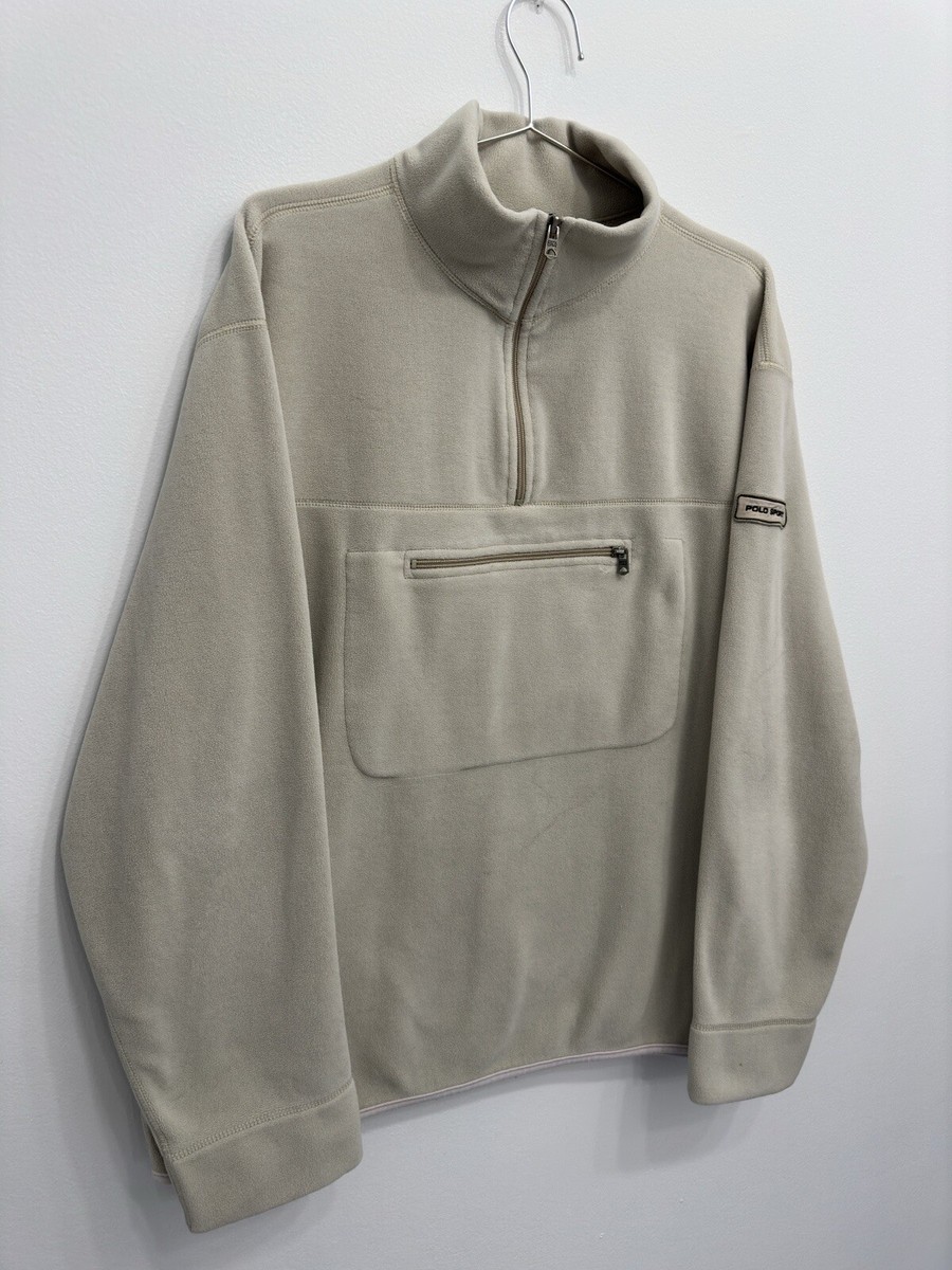 Polo Sport Ralph Lauren VTG PolarTec Thermal Pro 1/4 Zip Fleece