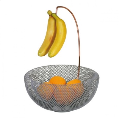 Berlinger Haus BH/6771 Obstkorb mit Griff für Bananen, Moonlight Edition