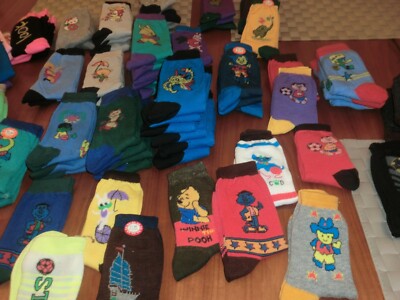 3 Paar Socken bunter Mix mit 3 verschiedenen Mustern für Mädchen  Gr. 27-30