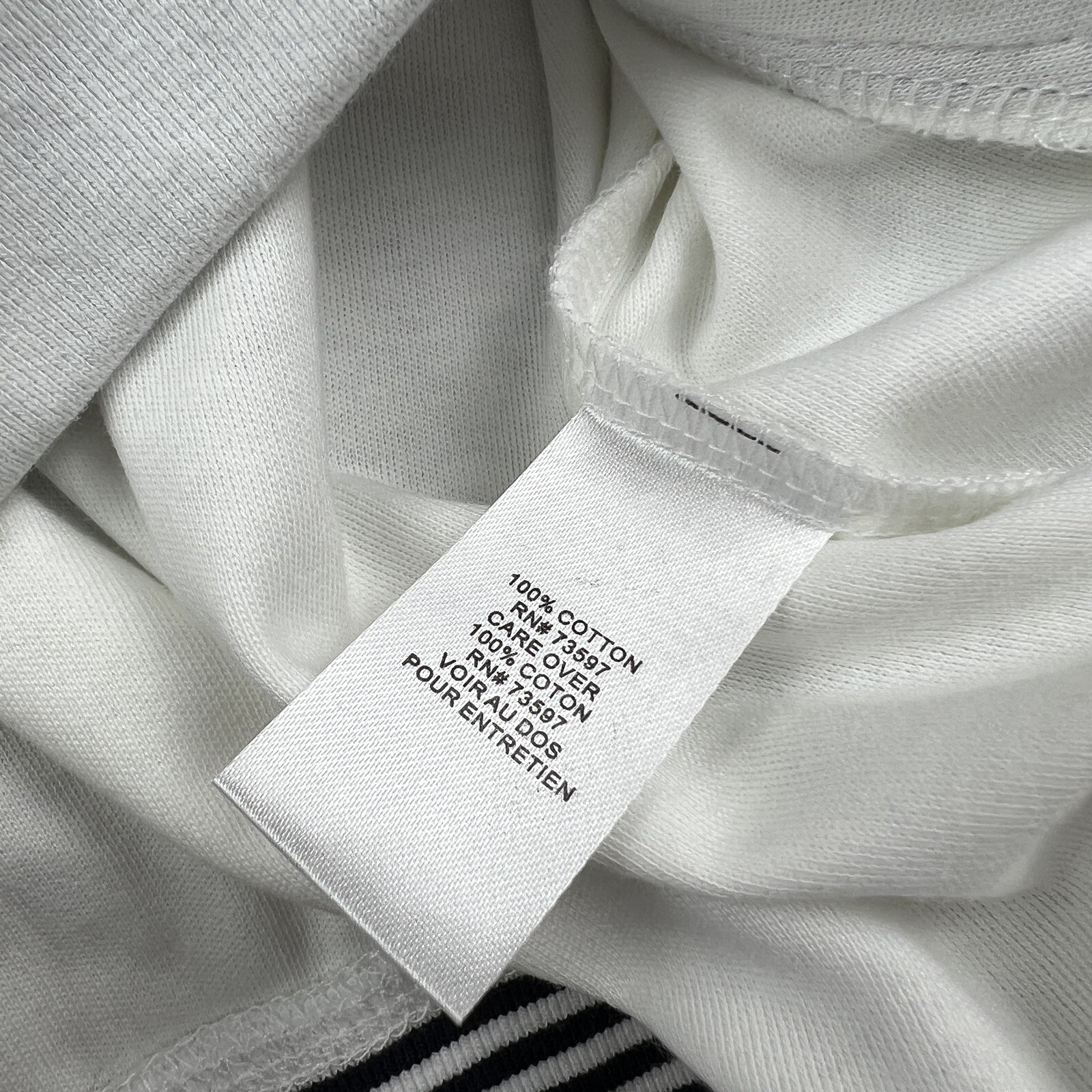 Raffi Jacket Mens Medium White Solid Full Zip Bom… - image 13