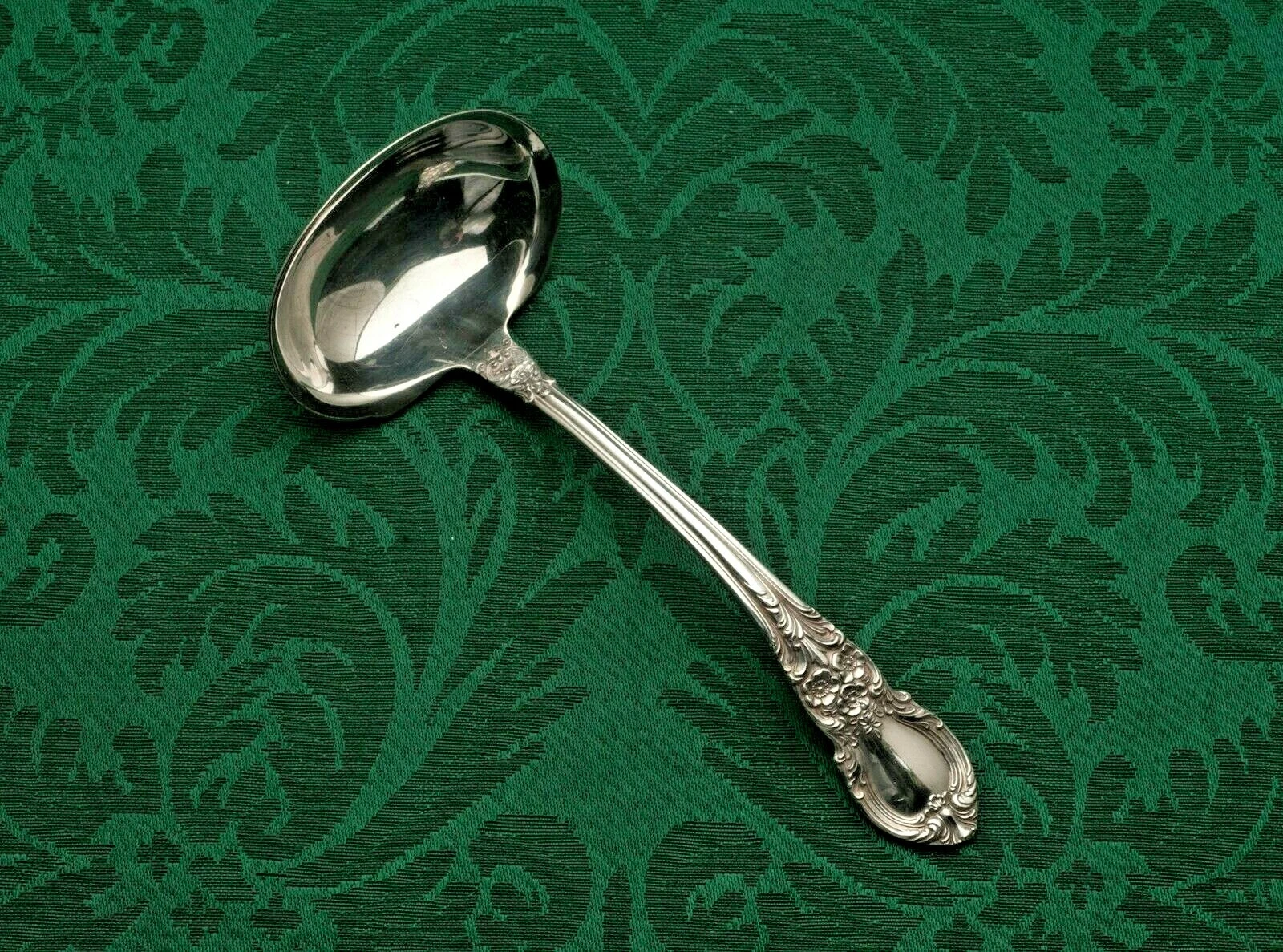 American Victorian by Lunt Sterling Silver Cream or Sauce Ladle 5 3/8"