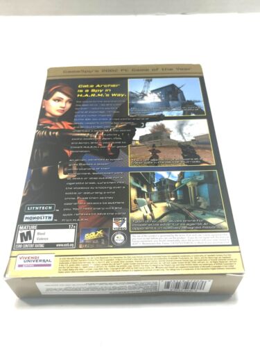 No One Lives Forever 2: A Spy in H.A.R.M.'s Way (PC Game, 2002) New Sealed Box - Picture 3 of 7