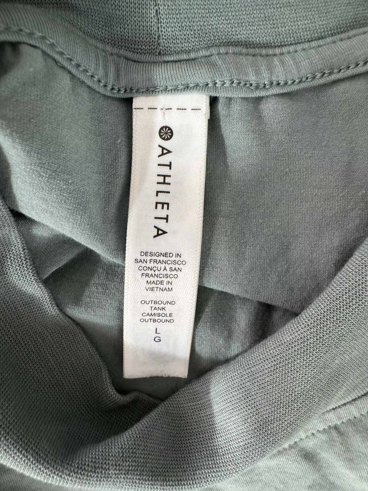 athleta sage mock neck sleeveless workout tank-top
