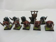 Warhammer Skaven Plague Monks painted army lot AOS Clan Pestilens KOW