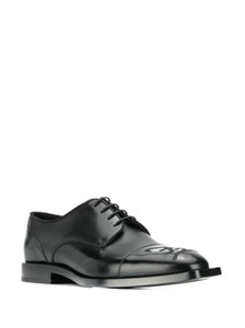 100%AUTHENTIC NEW MEN FENDI KARLIGRAPHY RUNWAY BLACK OXFORD/DERBY UK 10/US 11