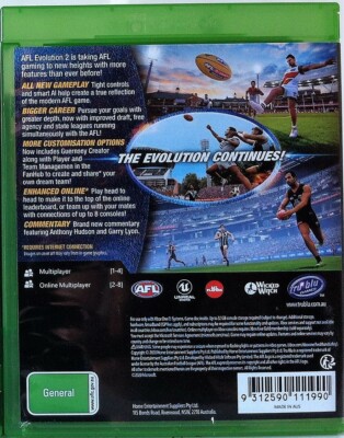 Gameplay Afl Evolution Xbox One Store AFL Evolution (preowned)