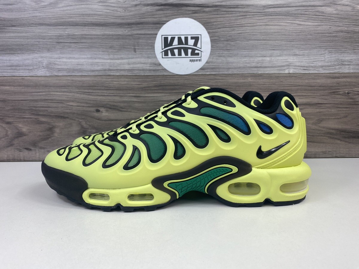 Nike Air Max Plus Drift 'Light Lemon Twist' Black FD4290-700 NEW