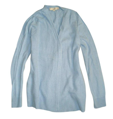 ANN TAYLOR rot beige Pailletten FLORAL CARDIGAN Pullover Oberteil M LOFT blau XS Oversized - Bild 16 von 28