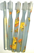10-PACK FUN Vintage NEW Designer Toothbrush By Alan Stuart New York
