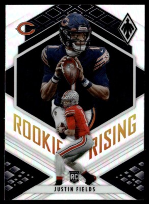 2021 Panini Phoenix Rookie Rising Silver Justin Fields #RIS-8 TS7