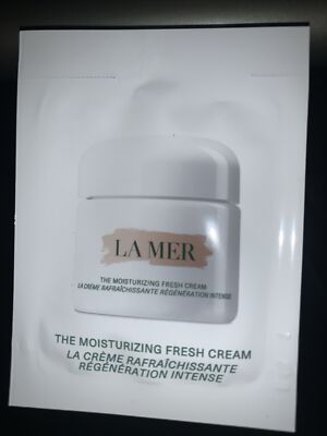 LA MER  THE MOISTURIZING FRESH CREAM 20 Packets 1.5mL Each Total 1.0 Oz / 30 mL
