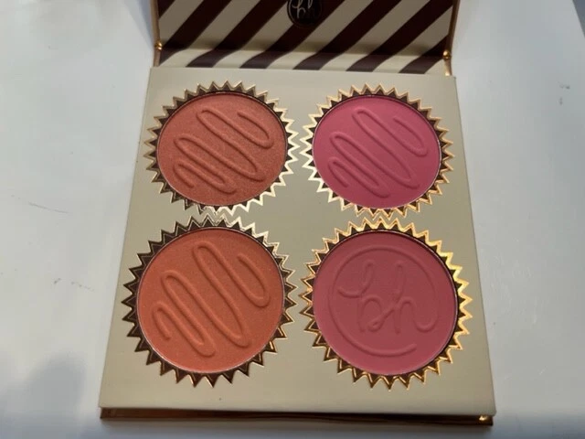 BH Cosmetics Vanilla Peach Truffle Blush Palette with Bonus Brush NIB, Free Ship - Image 4 of 4