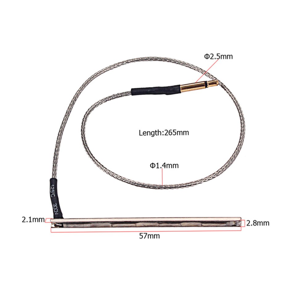 Acoustic Guitar Saddle Transducer Style Pickup Box Parts eBay