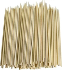 Chef Craft 6 Inch Natural Bamboo Barbecue Skewers Set