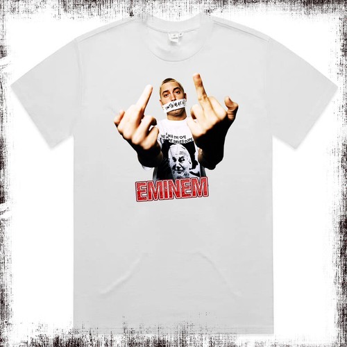 Eminem T Shirt Classic and Oversized Fit XS - US 7XL Retro Rock Music Tee - Picture 7 of 13