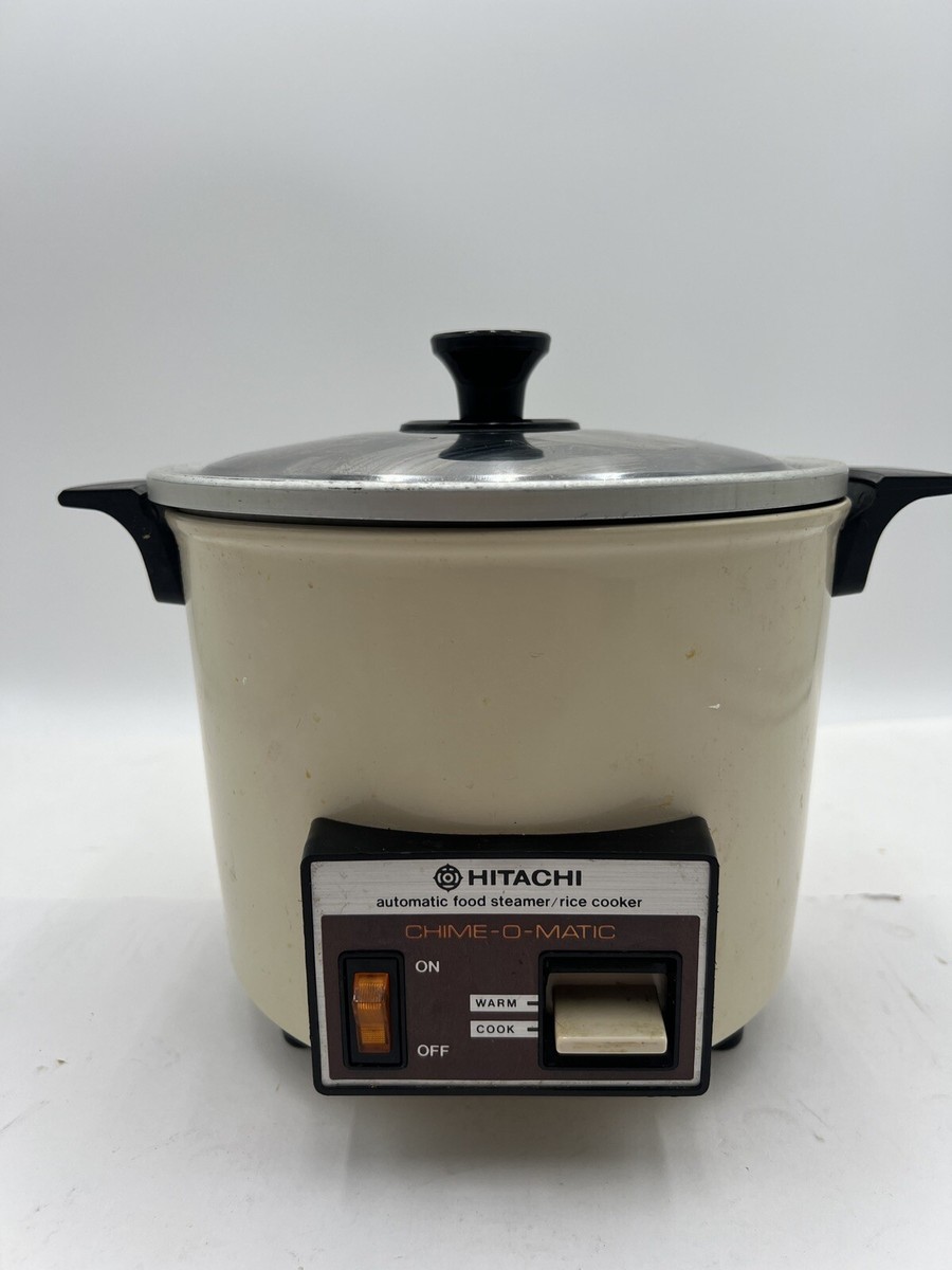 Hitachi Chime O Matic Food Steamer Rice Cooker 5.6 cup RD-4053