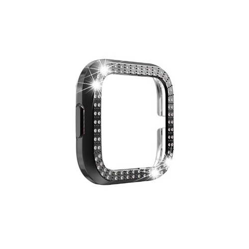 Twardy plastikowy błyszczący kryształowy futerał na zegarek ramka do inteligentnego zegarka Fitbit Versa 2 E - Zdjęcie 6 z 21