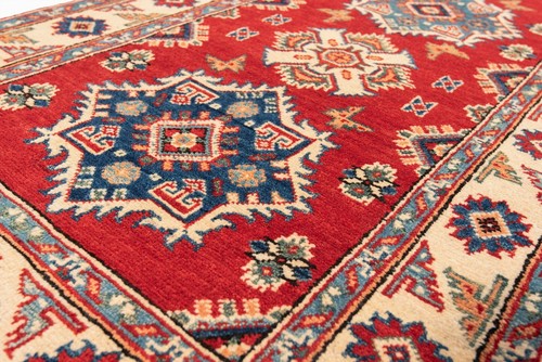 Kazak Handgeknüpfter Orientteppich 297x79 cm-Fine,Nomadic,Carpet,Rug,Läufer,Rot - Bild 12 von 15